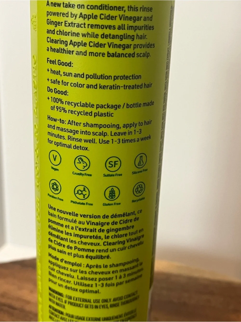 FEKKAI Apple Cider Detox Rinse - 250 ml